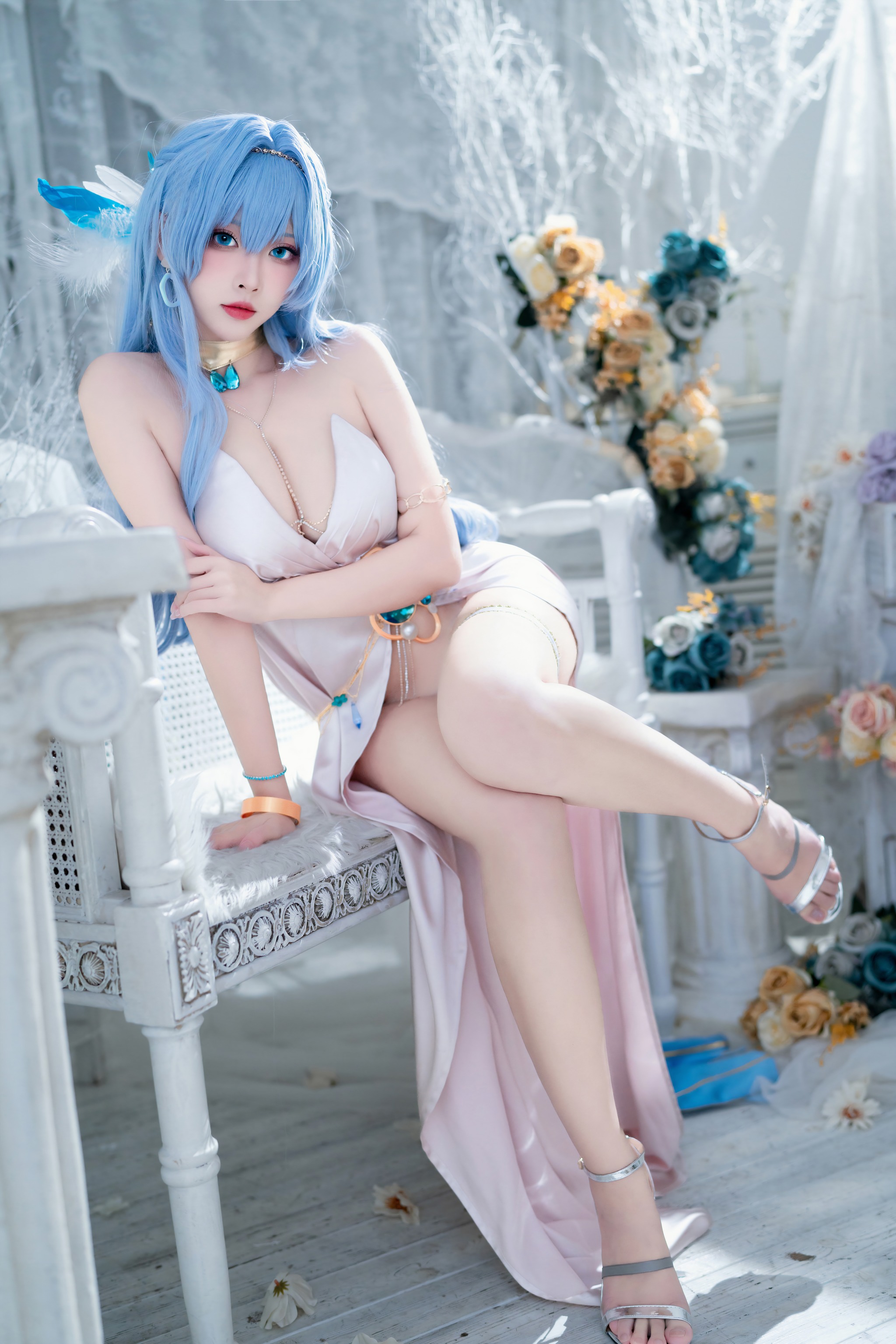图片[1]-宮本桜 – NO.012 NIKKE 胜利女神 海伦娜礼服[19P]-XikXak